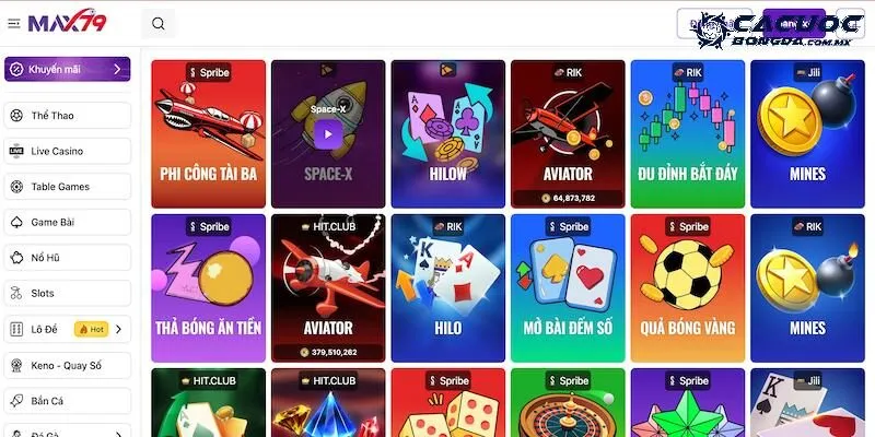 Max79 – Thiên đường giải trí uy tín hàng đầu năm 2025