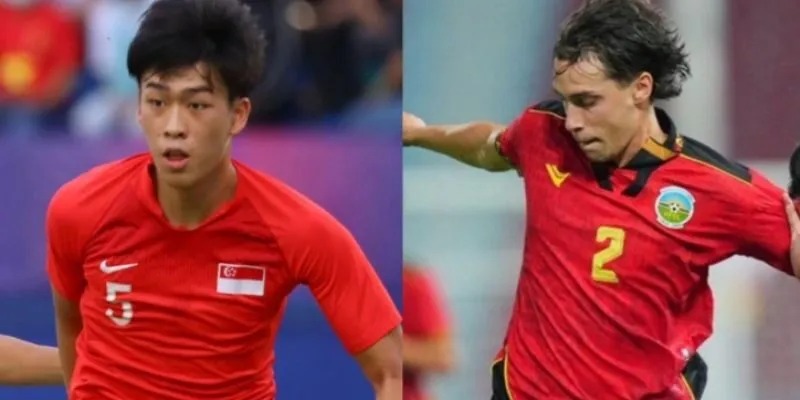 Soi phong độ gần đây của 2 đội tuyển U22 Singapore vs U22 Đông Timor