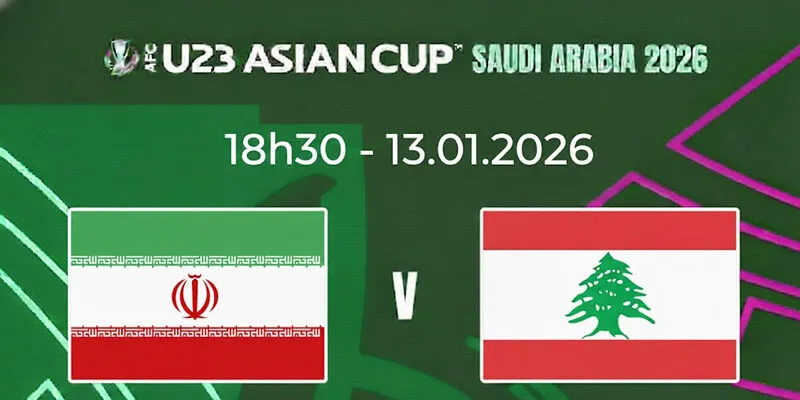 Soi kèo U23 Iran vs U23 Liban 18h30 13/01 – VCK U23 Châu Á