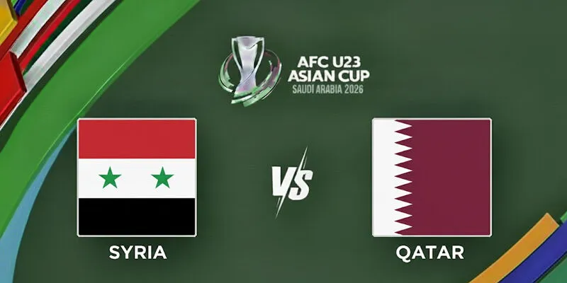 Soi Kèo U23 Syria vs U23 Qatar 23h30 10/01 – VCK U23 Châu Á