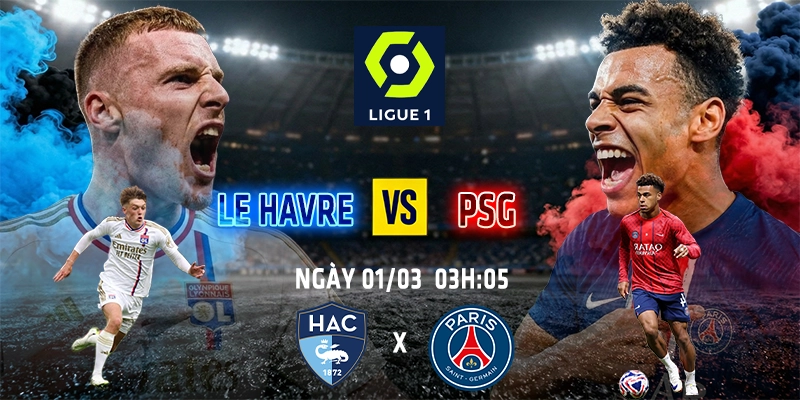 Le Havre vs Paris Saint Germain